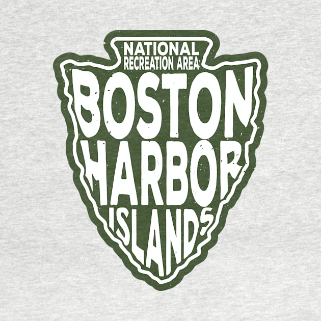 Boston Harbor Islands National Recreation Area name arrowhead by nylebuss